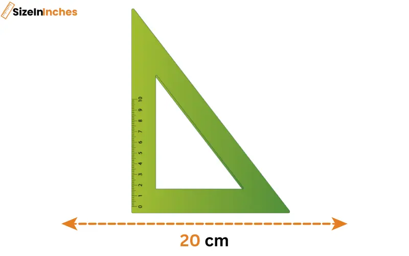 how big is 20 cm
