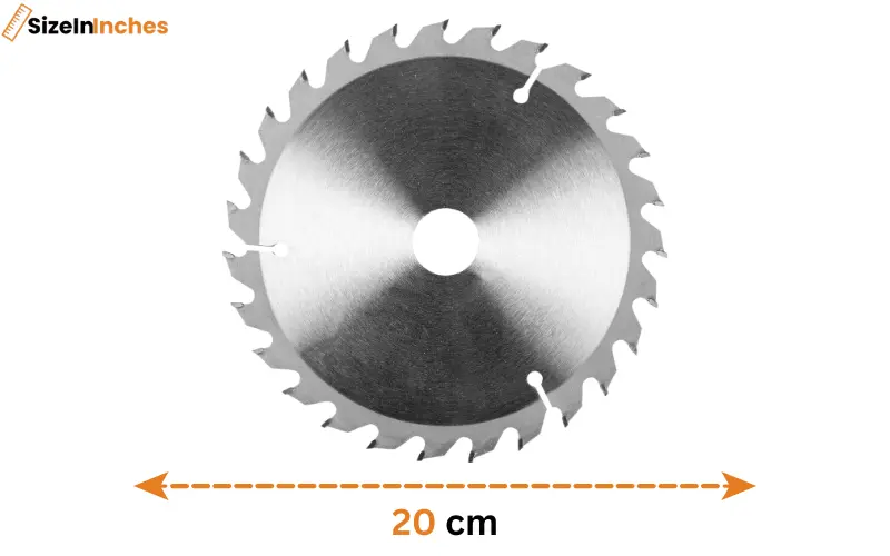 how big is 20 cm