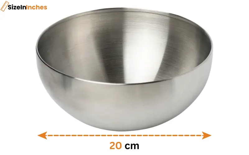 how big is 20 cm