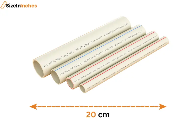 how big is 20 cm