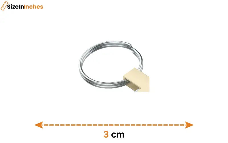 how big is 3 cm