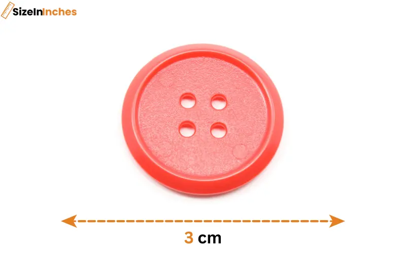 how big is 3 cm
