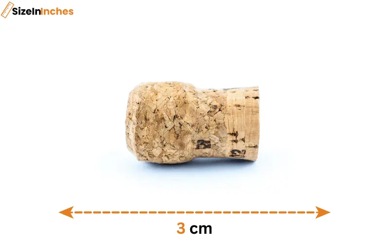 how big is 3 cm