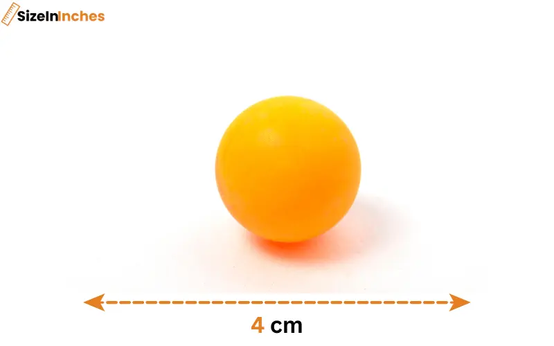how big is 4 cm