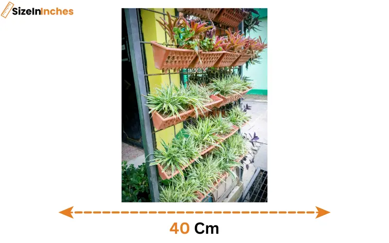 how big is 40 cm