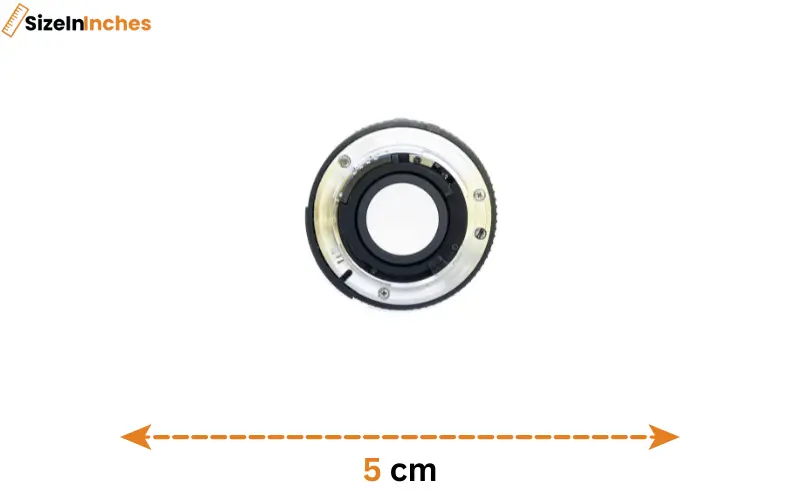 how big is 5 cm