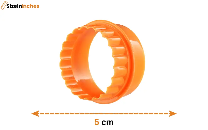 how big is 5 cm