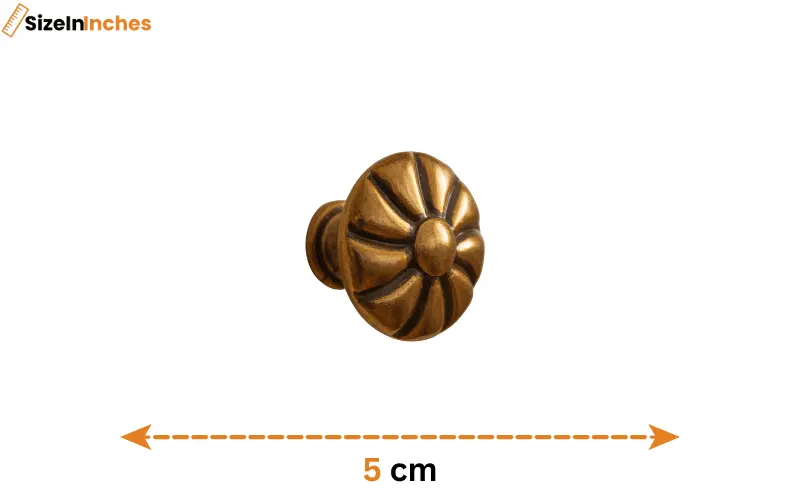 how big is 5 cm
