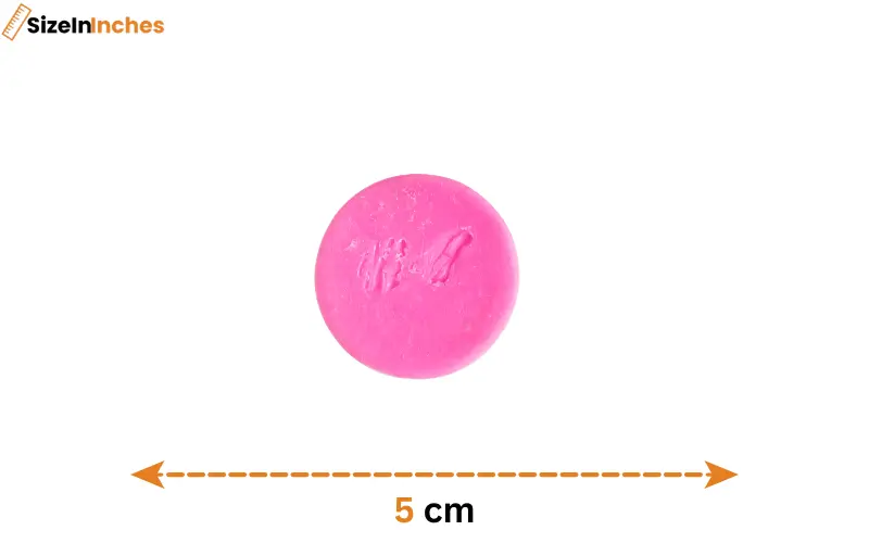 how big is 5 cm