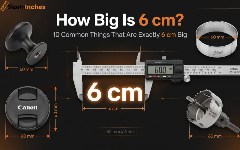 how big is 6 cm