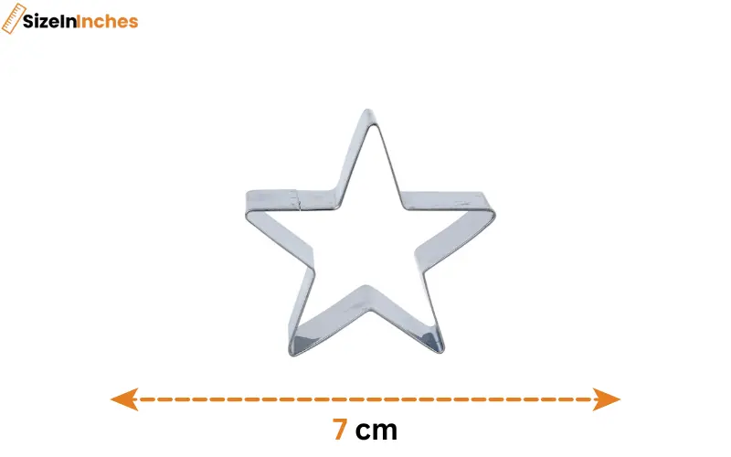how big is 7 cm