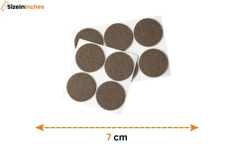 how big is 7 cm