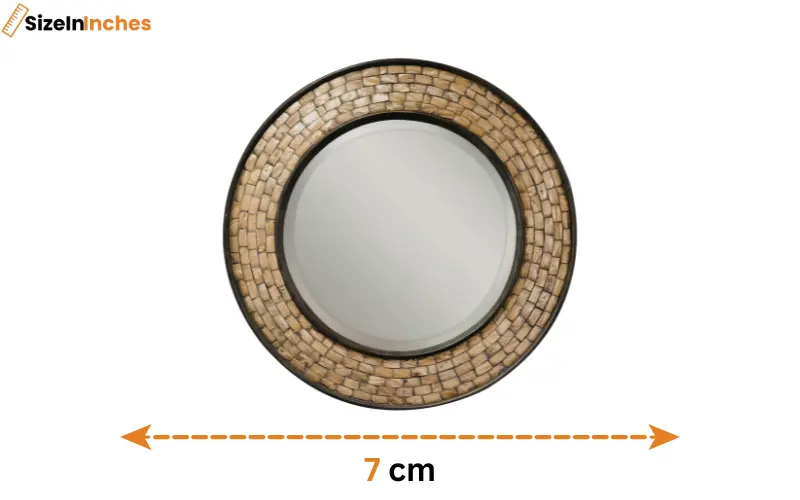how big is 7 cm