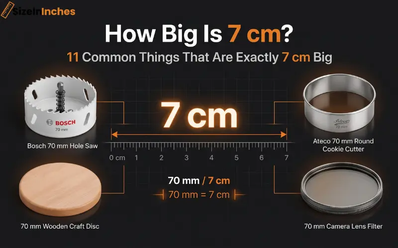 how big is 7 cm