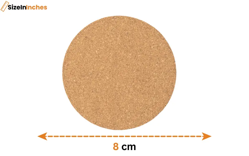 how big is 8 cm