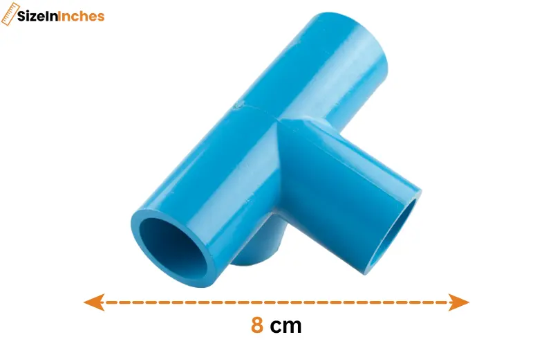how big is 8 cm