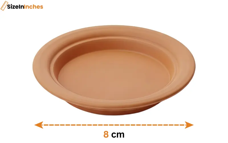 how big is 8 cm
