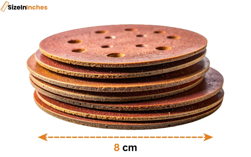 how big is 8 cm