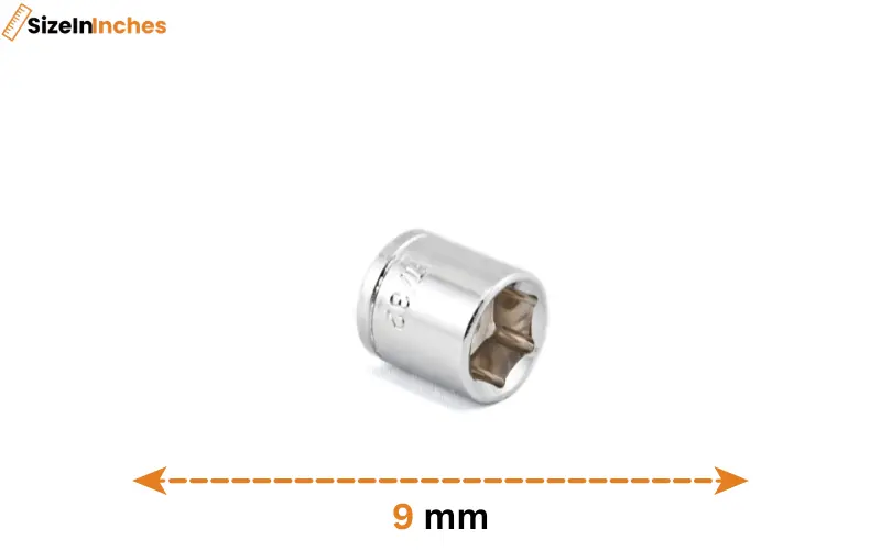 how big is 9mm