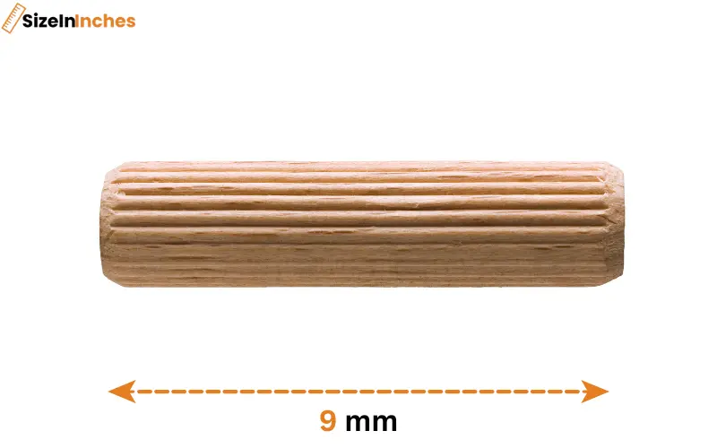 how big is 9mm