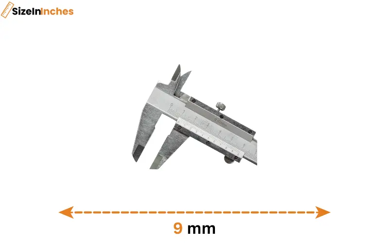 how big is 9mm