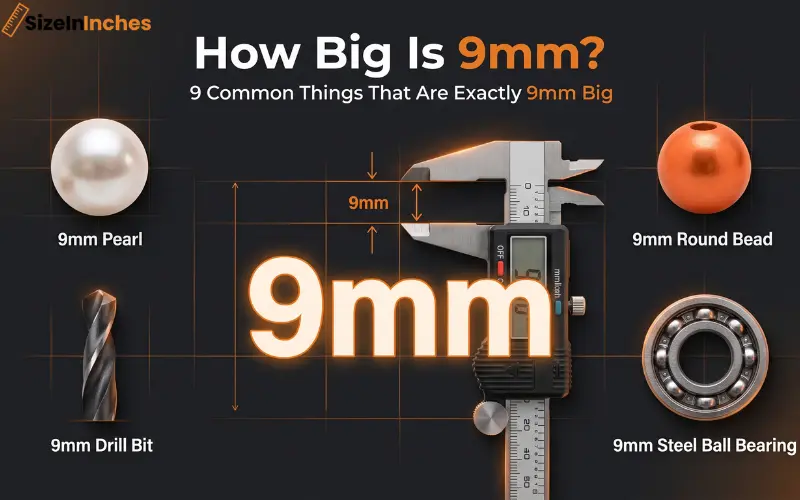 how big is 9mm