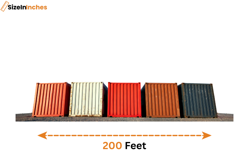 how long is 200 feet