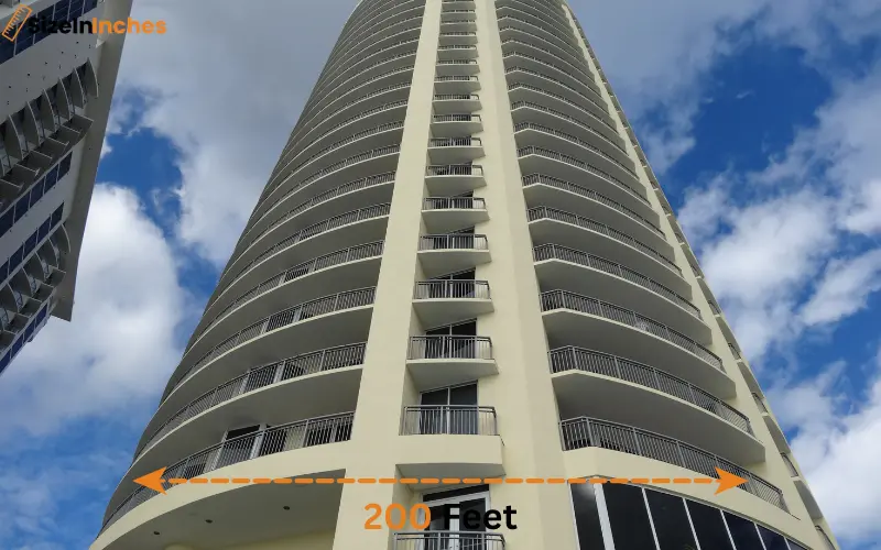 how long is 200 feet