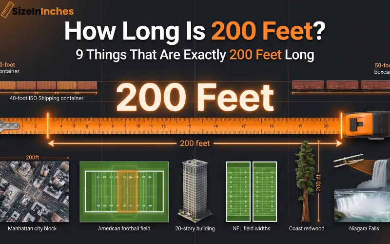 how long is 200 feet