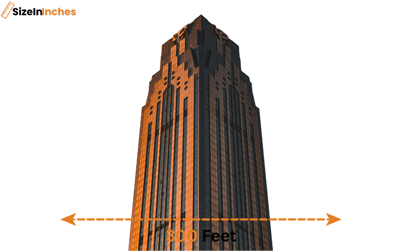 how long is 300 feet