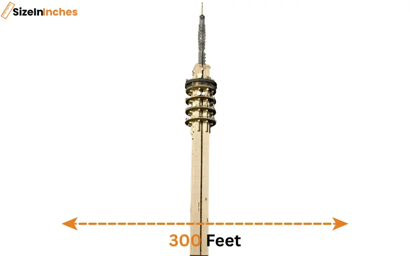 how long is 300 feet