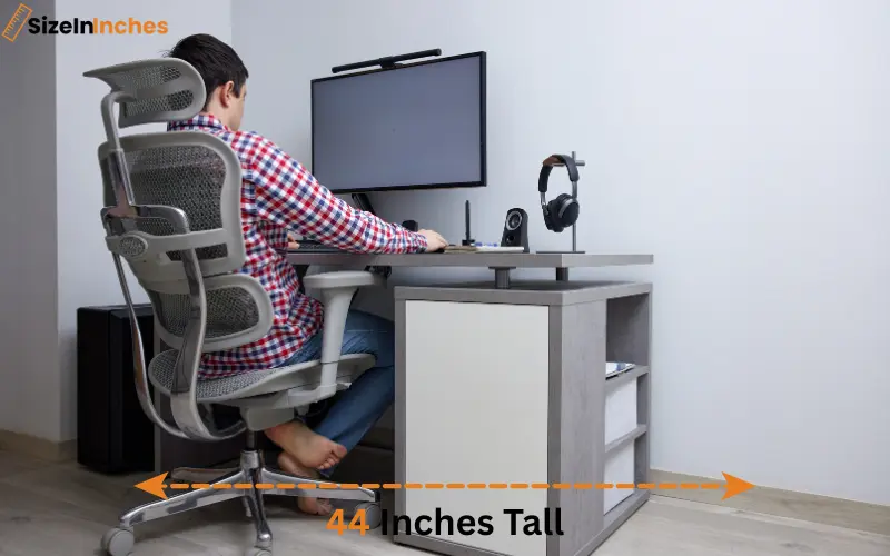 how tall is 44 inches