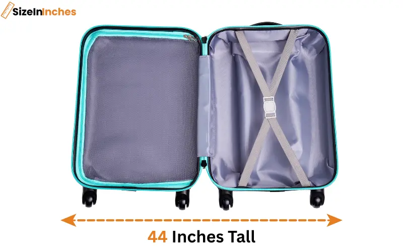 how tall is 44 inches