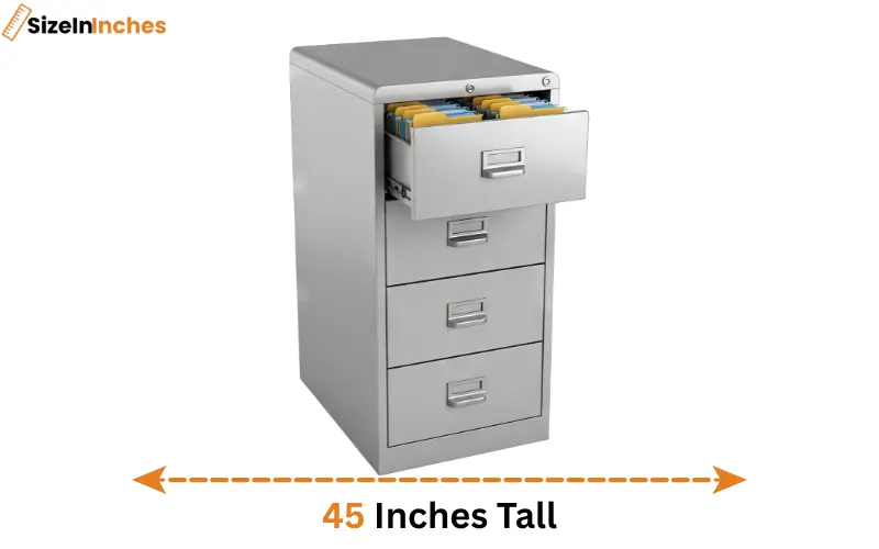 how tall is 45 inches